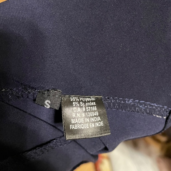 Short Mango Tango Jacket navy Blue Size Small - Picture 7 of 7